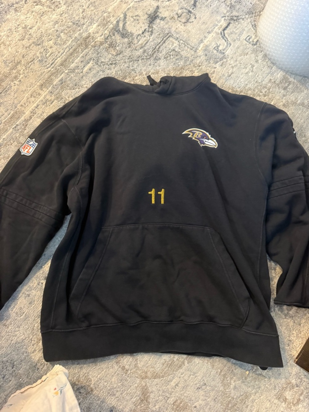Baltimore Ravens Men’s Black Pullover Hoodie